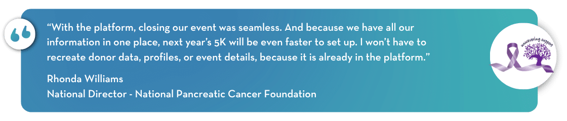 National Pancreatic Cancer Foundation Quote