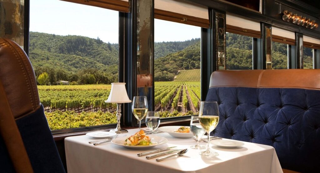 Napa Valley Rail And Sky