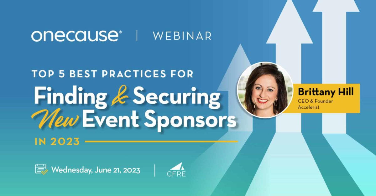 Finding and Securing New Event Sponsors