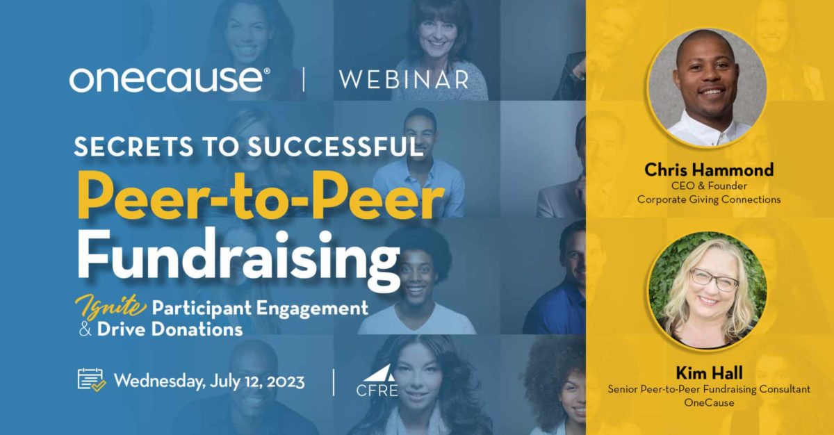 Secrets to Successful Peer-to-Peer Fundraising