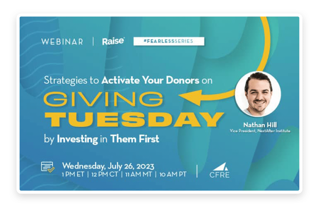 Strategies for Giving Tuesday Webinar