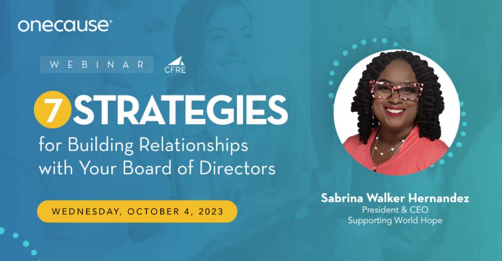 7 Strategies for Building Relationships with Your Board of Directors