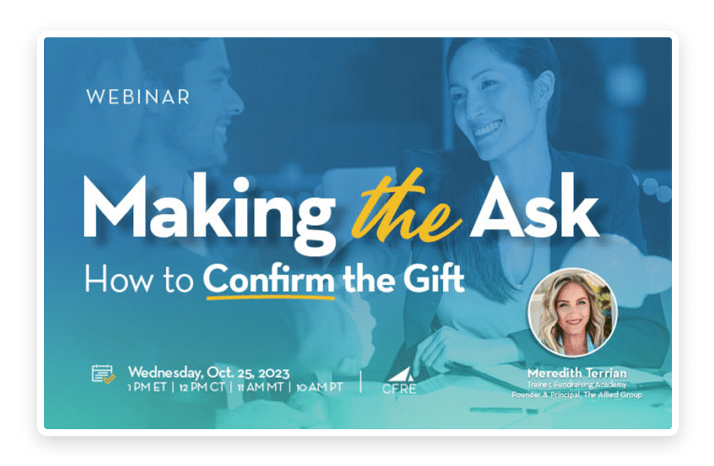 Making The Ask