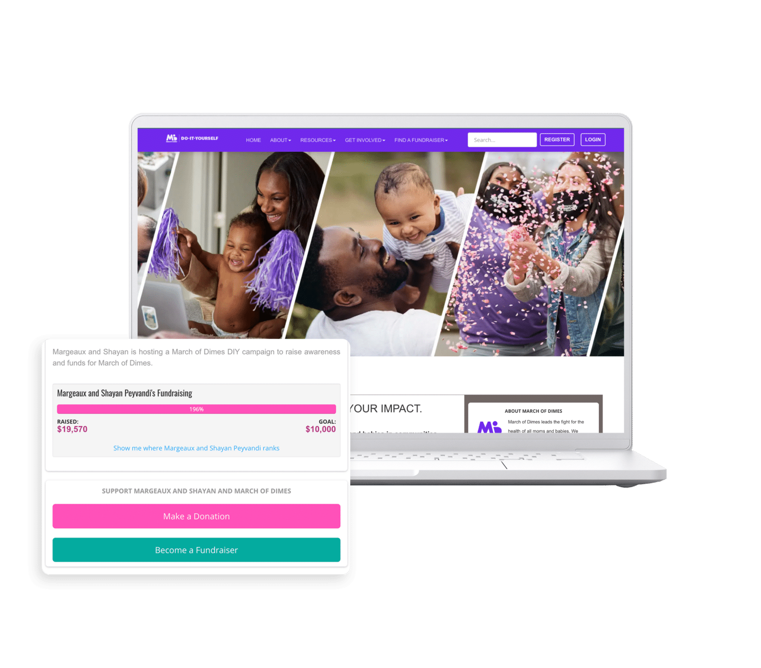 Support Campaign DIY Supporter Driven Online Fundraising Campaigns | Peer-to-Peer