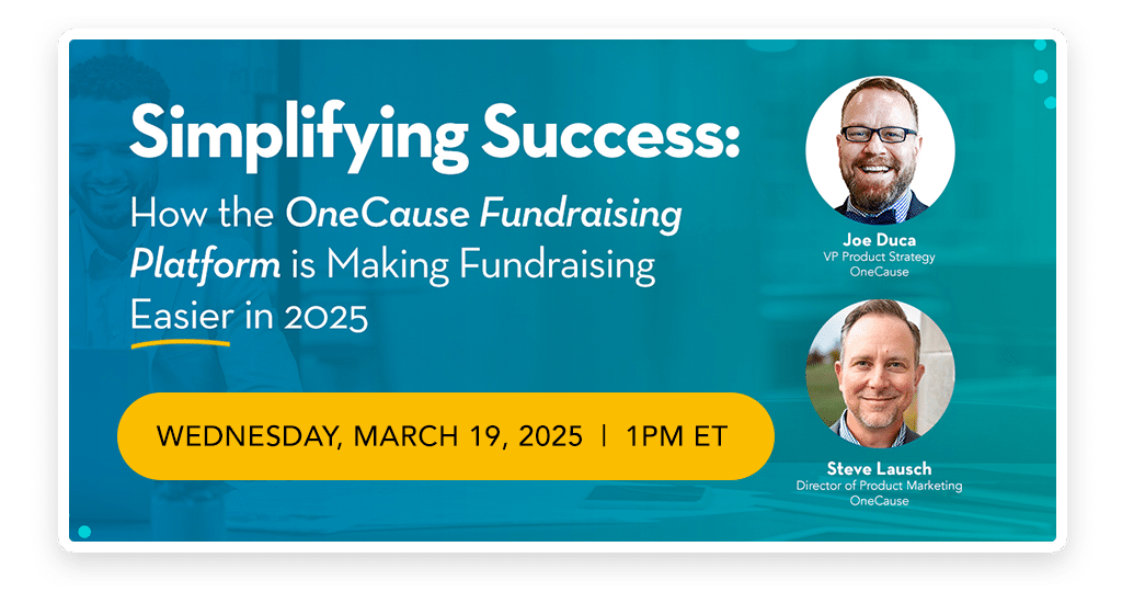 WEBINAR Making Fundraising Easier