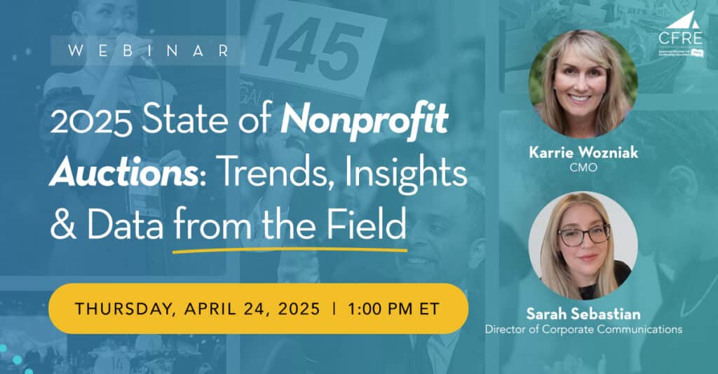 WEBINAR 2025 State of Nonprofit Auctions