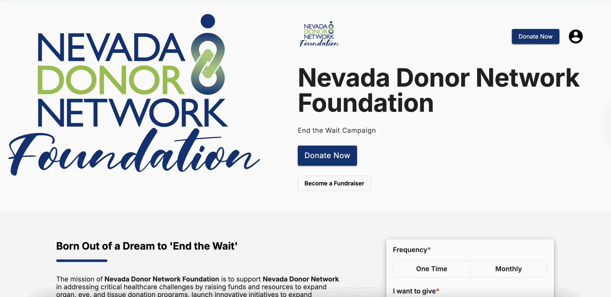 Nevada Donor Network Example