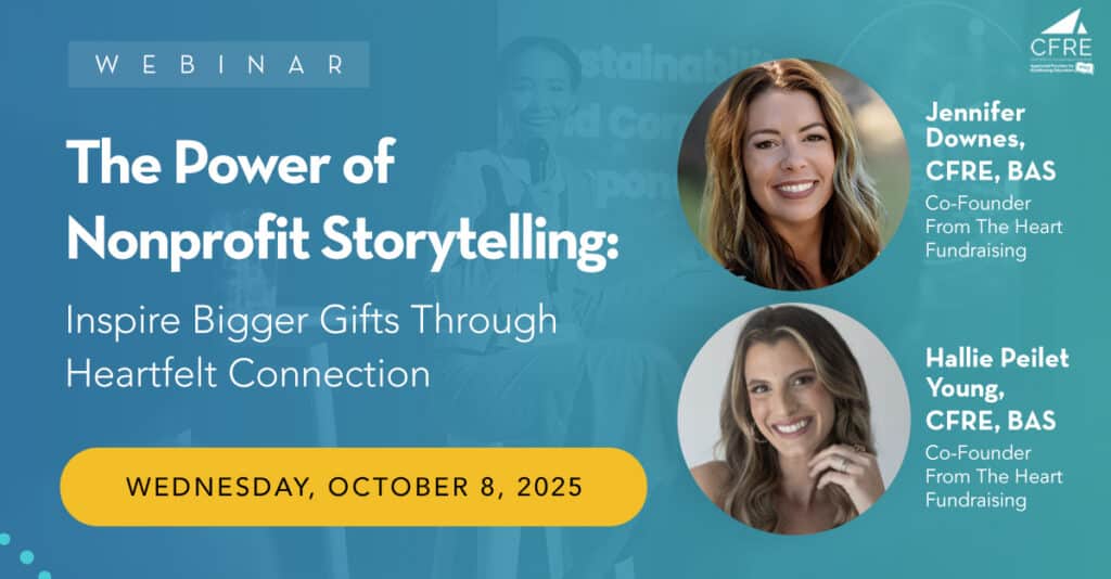 WEBINAR The Power of Nonprofit Storytelling
