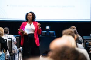 Christina Jones, Chief Executive of External Relations at BWJP