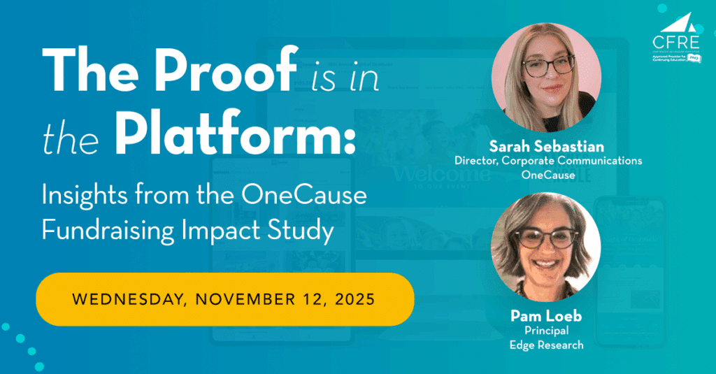 WEBINAR Fundraising Impact Study Insights