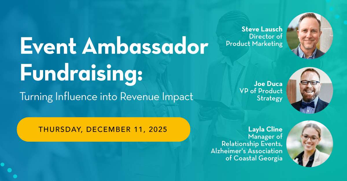 Event Ambassador Fundraising